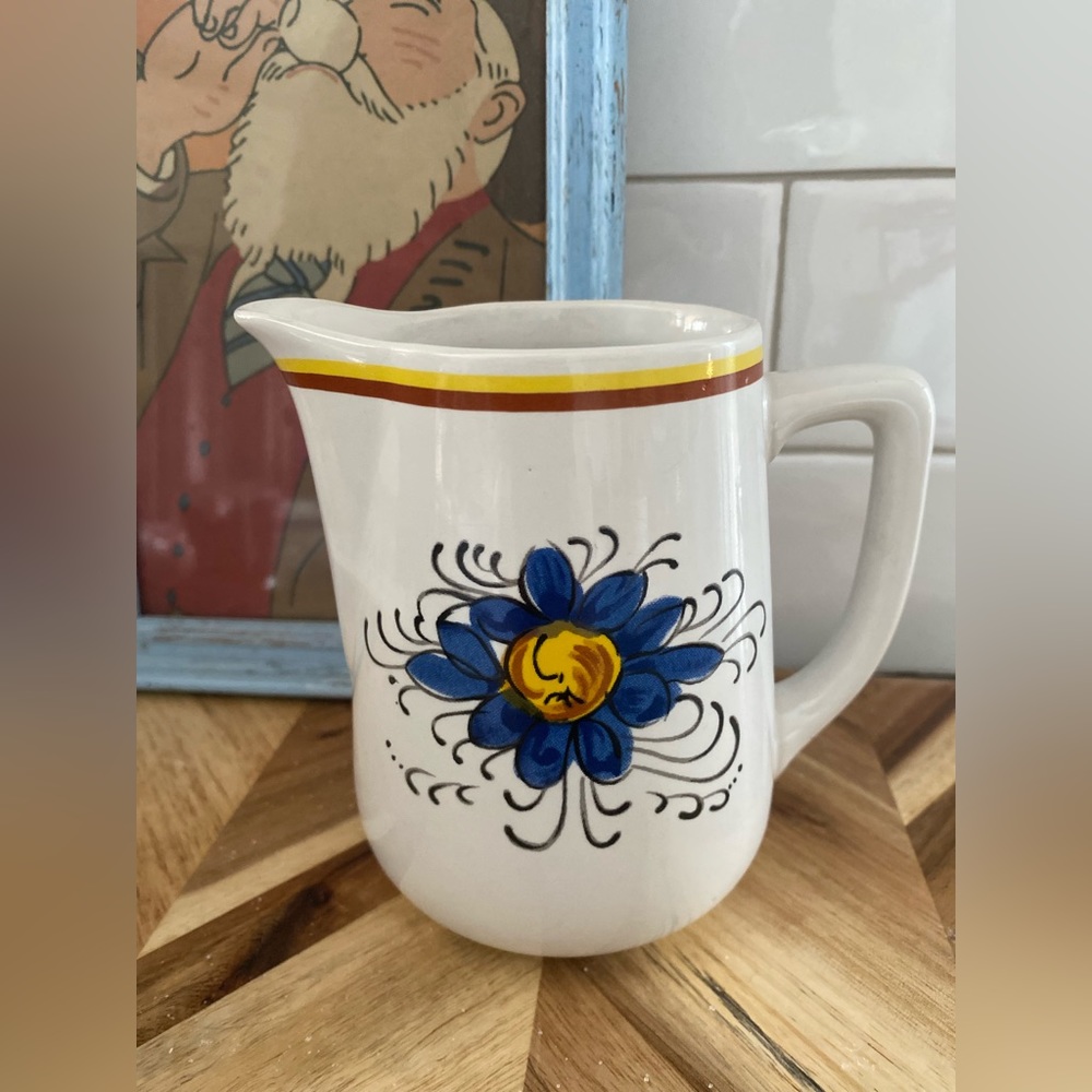 Vintage 1995 Boston Warehouse creamer or small pitcher